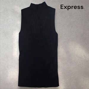 Express Mock Neck Sleeveless‎ Sweater Size XS